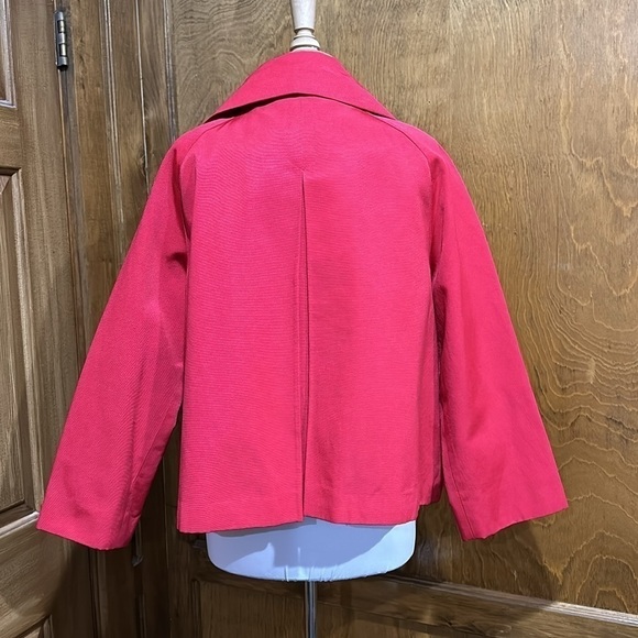 Chico’s Red Swing Jacket Size Large - EUC - Picture 5 of 7